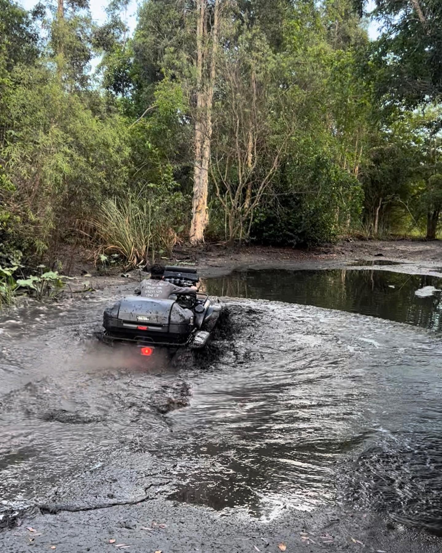 Mud bath on a South Florida Trails ride